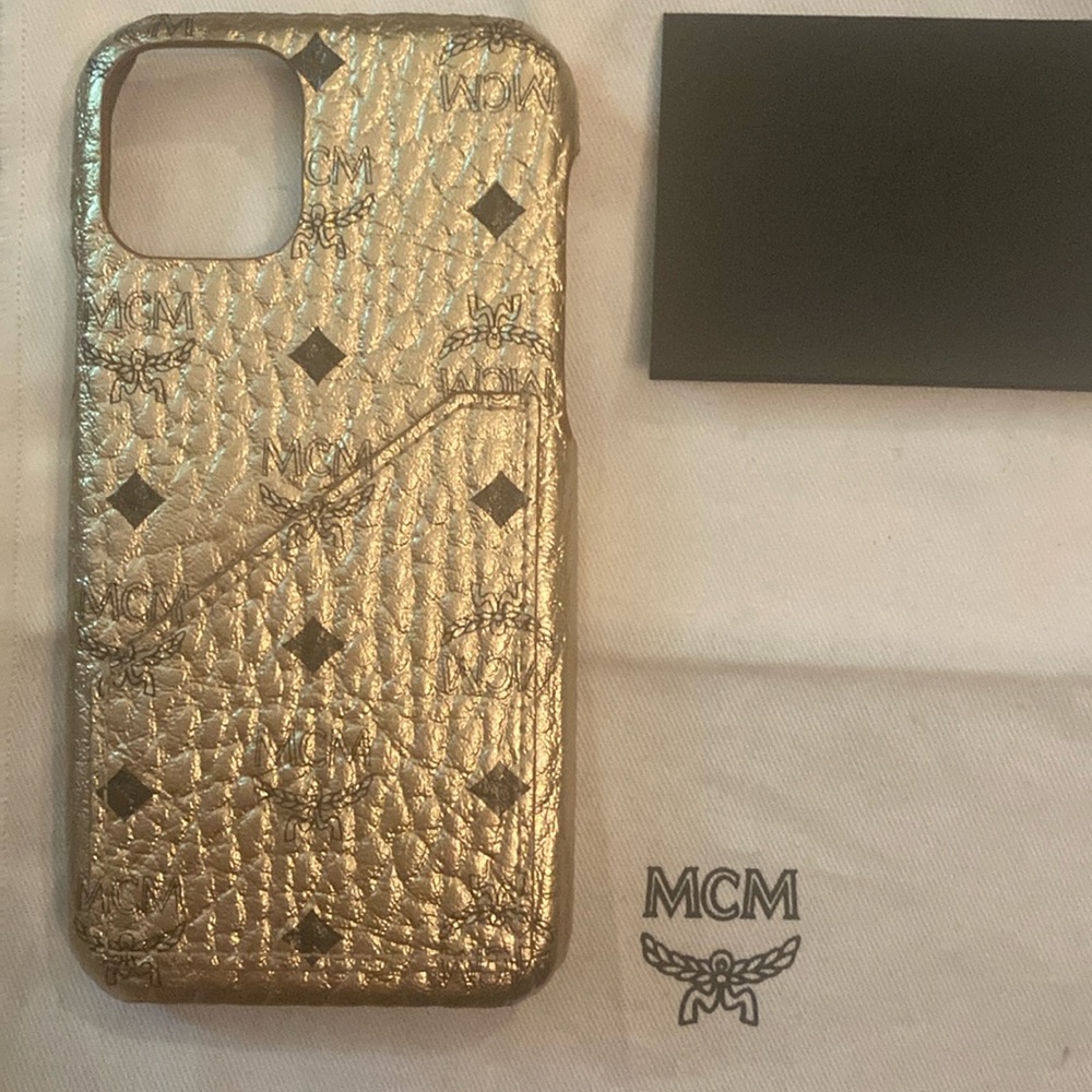 ❗️❗️SOLD ❗️❗️Mcm iPhone 11 Pro phone case ❗️SOLD❗️